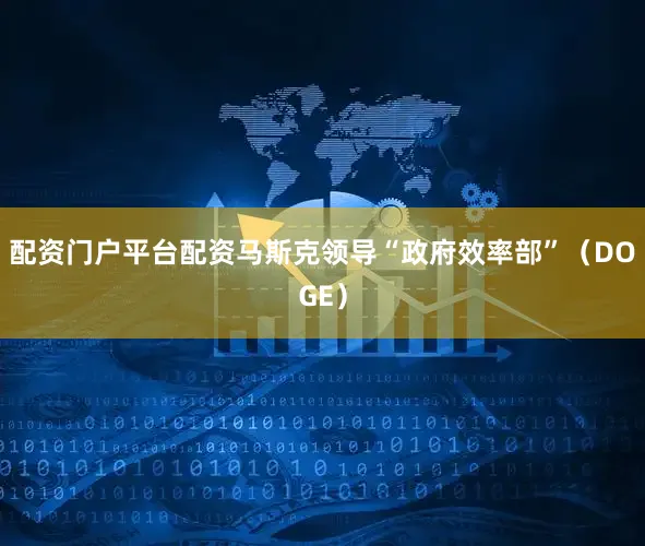 配资门户平台配资马斯克领导“政府效率部”（DOGE）