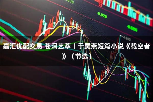 嘉汇优配交易 苍洱艺萃丨于昊燕短篇小说《载空者》（节选）